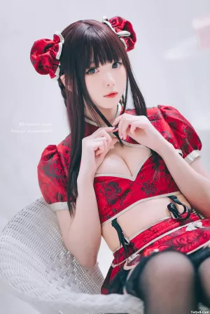 Coser美女_霜月shimo_No.031 – 中华娘 主题写真 [27P]