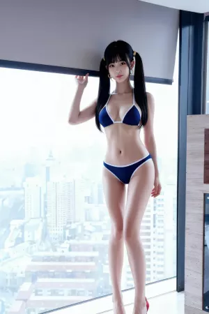 AIG美女_No.154_柚柚sasa_性感少女文胸内衣 主题写真 [65P]