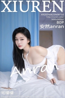 [XiuRen秀人网]No.8755_模特安然anran性感白色医护服饰露轻纱内衣配白丝吊袜诱惑写真80P