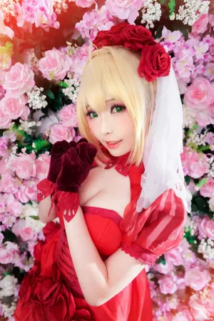 Coser妹子_ElyEE子_No.065 尼禄-红玫瑰 主题写真 [12P]