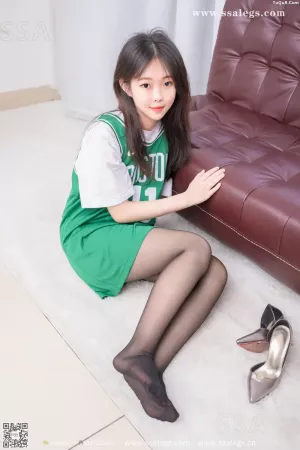 SSA丝社写真 NO.347 点点偷穿姐姐的高跟鞋和黑丝(下)  [110P]