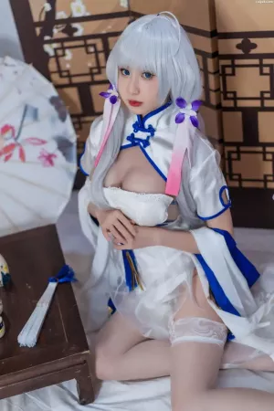 动漫博主西园寺南歌 NO.034 碧蓝航线 光辉旗袍 主题写真 [24P]
