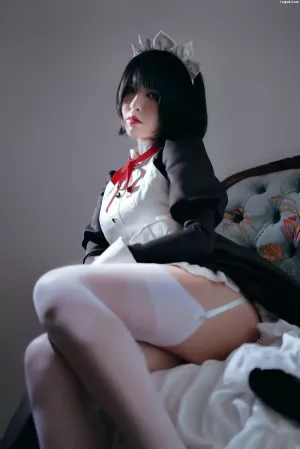 Coser美女BANBANKO半半子No.016 – MAID BANBANKO 女仆 [60P]