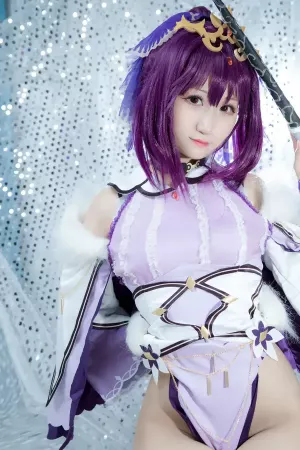 越南妹子Kuuko W – NO.207 Scathach Caster [23P]