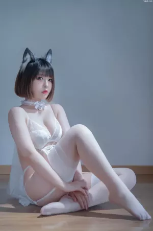 Coser美女BANBANKO半半子No.080 – 纯白花嫁 VOL.02 [22P]