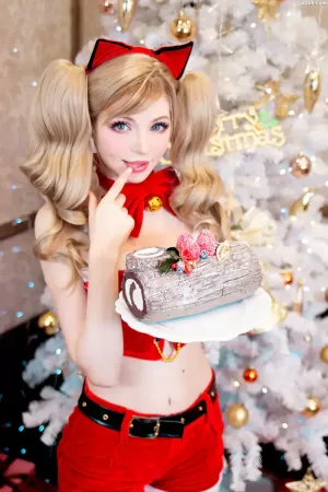 爱尔兰Coser美女_Peach milky_No.006 – Ann Takamaki hristmas [20P]