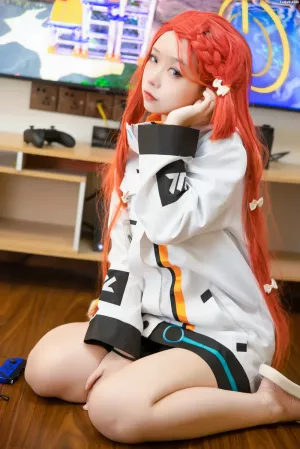 动漫博主G44不会受伤 NO.085 碧蓝档案 花冈柚子 主题写真 [25P]