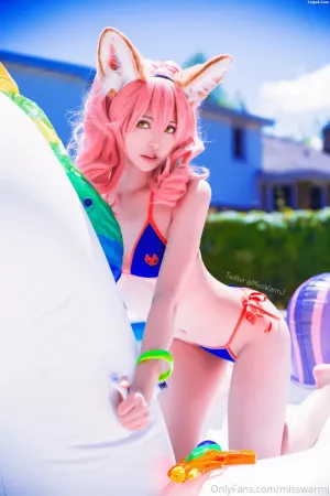 亚裔Coser美女-MisswarmJ-008 - Tamamo 主题写真 [12P]