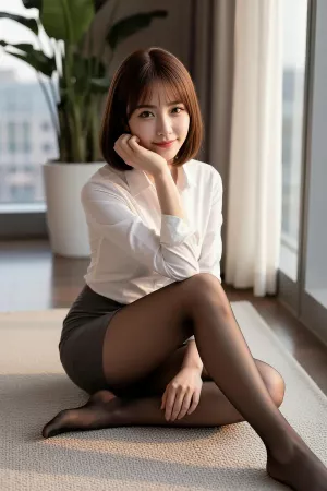 AIG美女_No.307_小乔不乔_办公室ol制服 主题写真 [73P]