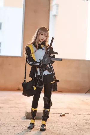 Coser美女面饼仙儿 NO.048 UMP45 主题写真 [26P]
