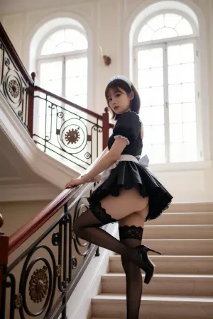 AIG美女_No.016_小乔不乔_家有女仆俏皮萝莉 主题写真 [75P]