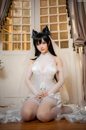 Coser美女星之迟迟No.076 - 爱宕婚纱 主题写真 [25P]