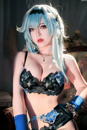 Coser美女BANBANKO半半子No.050 – 原神优菈 主题写真 [76P]