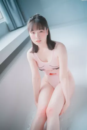 韩国美女模特Pia(피아)-No.036 - [DJAWA] Swimming Lessons #4 主题写真 [78P]