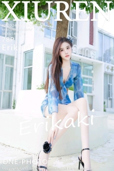 [XiuRen秀人网]No.8779_模特Erikaki泳池场景性感蓝色比基尼秀曼妙身姿撩人诱惑写真78P