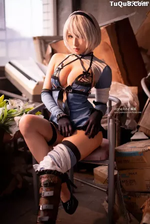 台湾Coser美女：雨波_HaneAme - 044 - NieR Automata 2B主题写真[238]