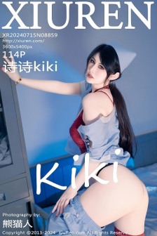 [XiuRen秀人网]No.8859_模特诗诗kiki性感灰色护士服露红色蕾丝内衣秀丰满身材诱惑写真114P