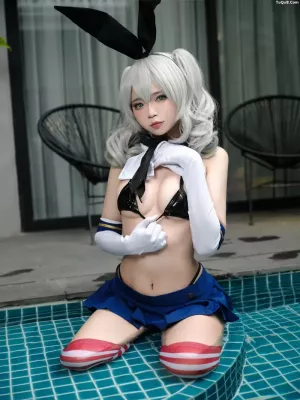 越南Coser美女ZinieQ-No.105 – Kantai Collection Kashima 主题写真 [36P]