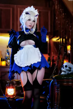 Coser美女BANBANKO半半子No.023 – LancerAlter Maid 主题写真 [62P]