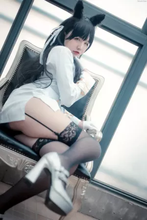 B站主播阿半今天很开心No.001 – 爱宕 主题写真 [24P]