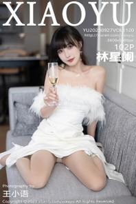[XiaoYu画语界]Vol.1120_模特林星阑白色蕾丝情趣内衣+露肩连衣裙秀曼妙身姿诱惑写真102P