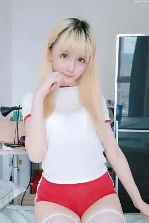 Coser美女星之迟迟-私人订制-013 - 体操服 主题写真 [51P]