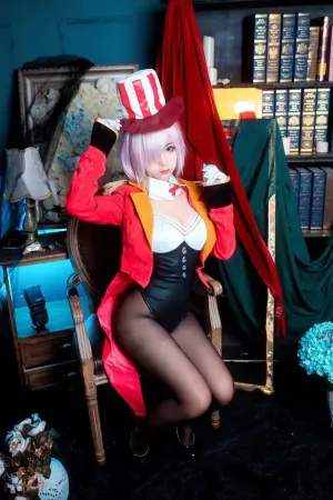 Coser美女蠢沫沫No.059 – 玛修马戏团 主题写真 [40P]