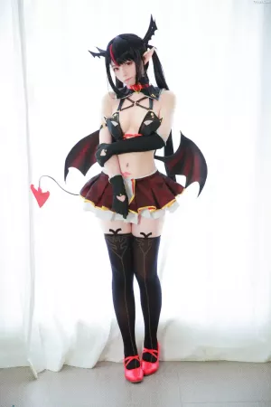 动漫博主G44不会受伤 NO.047 萝蓓莉雅 魅魔 主题写真 [10P]