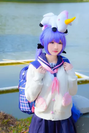 马来西亚甜妹Sally Dorasnow-No.028 – Unicorn JK Set 主题写真 [34P]