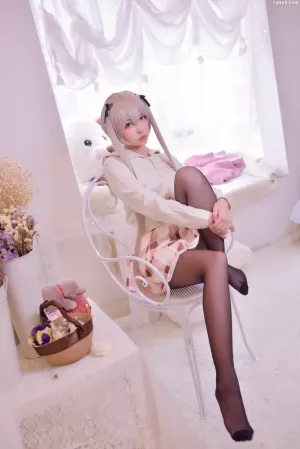 Coser美女_二佐nisa_No.035 – 穹妹校服 主题写真 [46P]