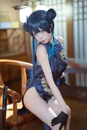 国产Coser美女三無人型-NO.002 妃咲旗袍 主题写真 [42P]