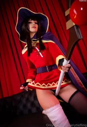 欧美Coser美女_AeryTiefling_No.009 – Megumin 主题写真 [44P]