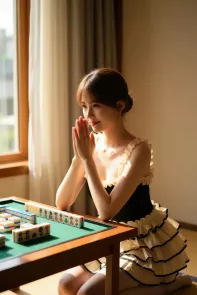 AIG美女_No.009_奶盖布丁luna_麻将女神超美气质 主题写真 [80P]
