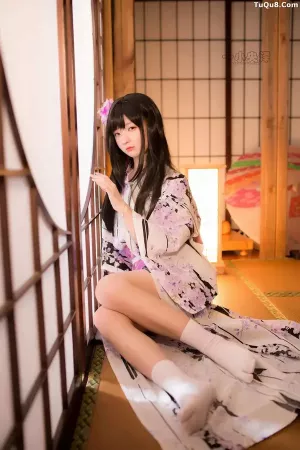 Coser美女一小央泽 NO.030 《和风》 主题写真 [41P]