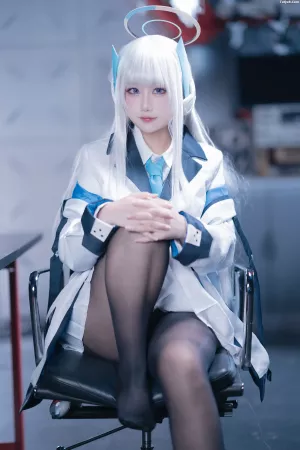 Coser美女lunananya-No.037 Blue Archive Ushio NOa 主题写真 [29P]