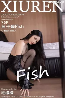 [XiuRen秀人网] 2025.08.22 No.10684 鱼子酱Fish 黑色皮衣 [76P]