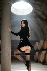 AIG美女_No.004_乐瑶_酒窖里的侍酒师 主题写真 [71P]