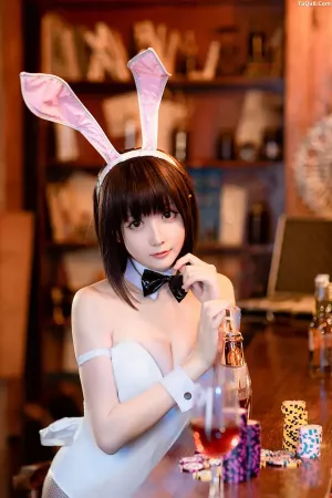 Coser美女星之迟迟No.098 - 加藤惠兔女郎 主题写真 [46P]