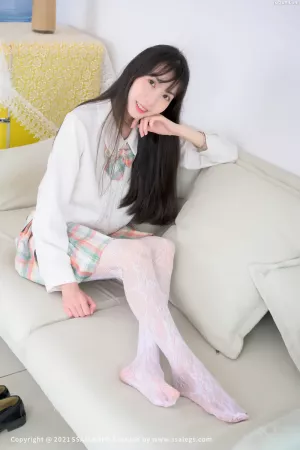SSA丝社写真 NO.677 腿模团团的白色网袜（下） 主题写真 [109P]