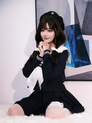 [YITUYU艺图语]No.20250194_02.02 女水手的假日 深蓝白丝版 孟程程  [16P]