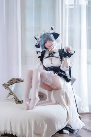 Coser美女BANBANKO半半子No.025 – 柴郡 主题写真 [63P]