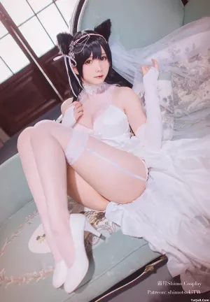 Coser美女_霜月shimo_No.032 – 爱宕 主题写真 [21P]