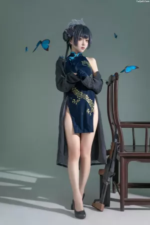 知名动漫博主_矢量鱼_No.024 蔚蓝档案 龙华妃咲 [24P]