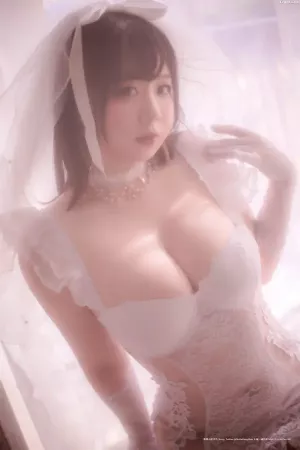 微胖系Coser美女皮皮奶-No.023 - 朦胧婚纱 主题写真 [66P]