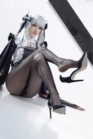 拉脱维亚Coser美女CandyBall-No.048 – Blanc White Rabbit 主题写真 [67P]