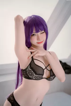 马来西亚甜妹Sally Dorasnow-No.119 – Fern Black Lingerie [61P]