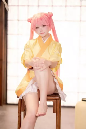 Coser美女lunananya-No.040 鞍馬小春 (千恋万花) 主题写真 [30P]