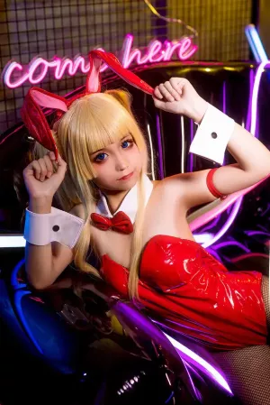 Coser美女蠢沫沫No.035 – 兔女郎 主题写真 [35P]