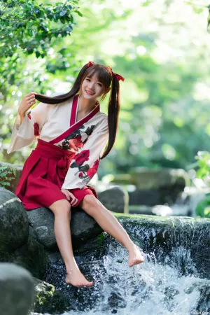 颜值博主_兔子Zzz不吃胡萝卜_No.047 – 纳凉 主题写真 [35P]