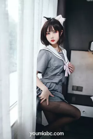 人气Coser美女您的蛋蛋-No.014 – [YouMi尤蜜] 2020.11.10 制服猫娘 [44P]